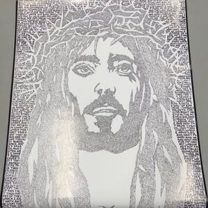 Black and White Religious Wall Art